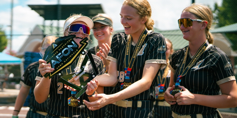 Connect Sports and Alliance Fastpitch partnership graphic