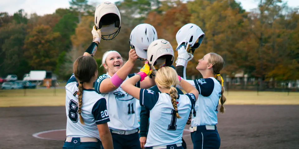 Connect Sports athletes celebrating together
