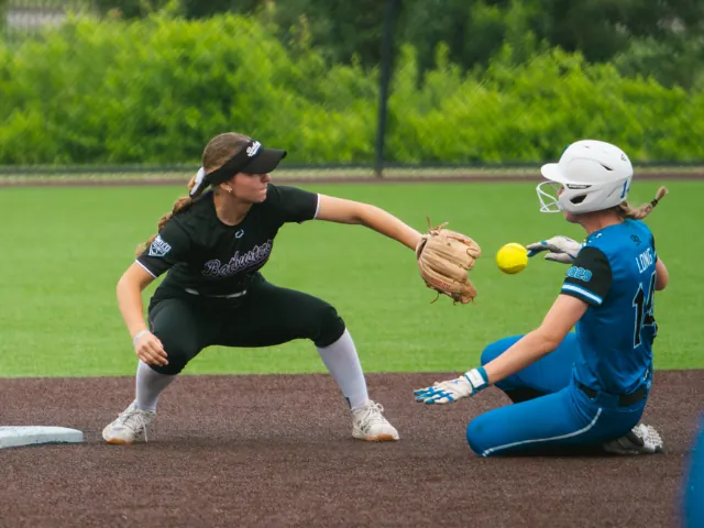 Athletes competing at a Connect Sports tournament